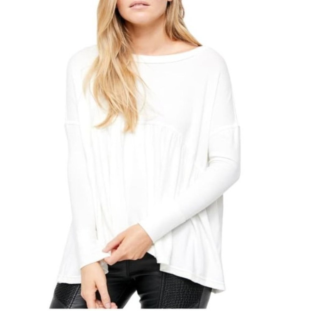 Free People Forever Your Girl Tunic T-Shirt